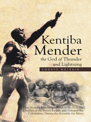 cover image of Kentiba Mender the God of Thunder and Lightning